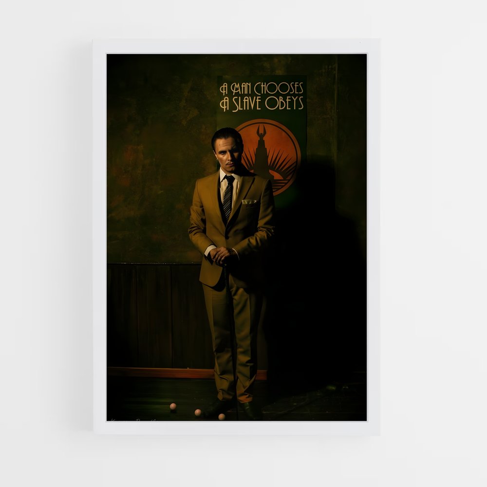 Poster L'Homme de Dapper – affiche Bioshock (vue 3)